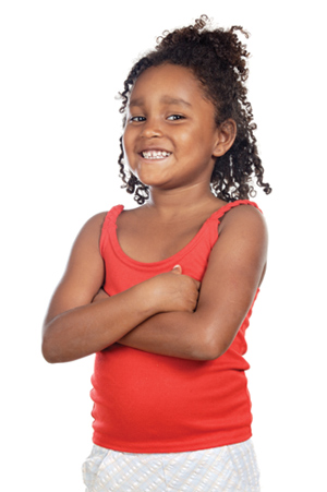 Girl with a Red Shirt